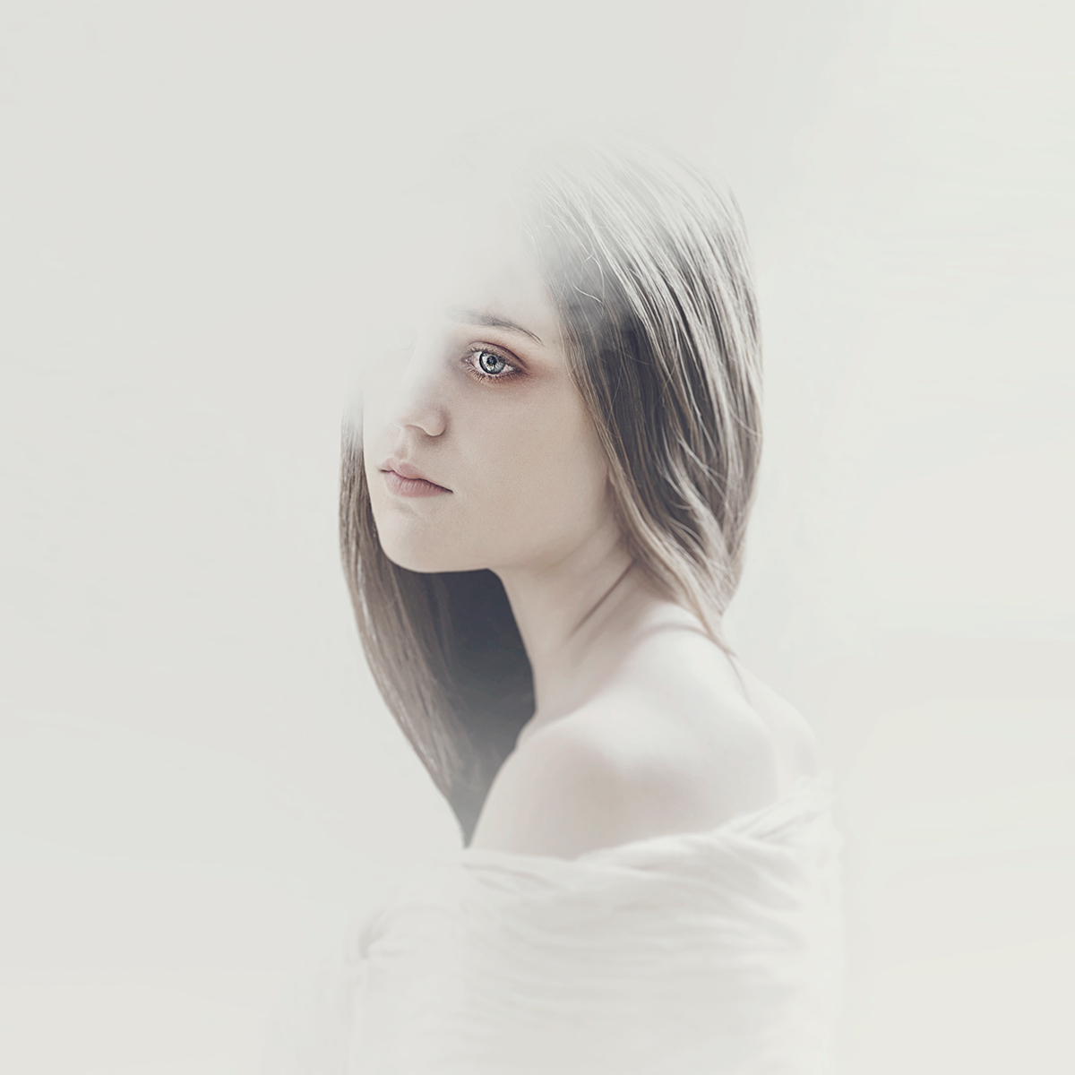 Twin Pain Introspective Portrait Series By Mikeila Borgia 4