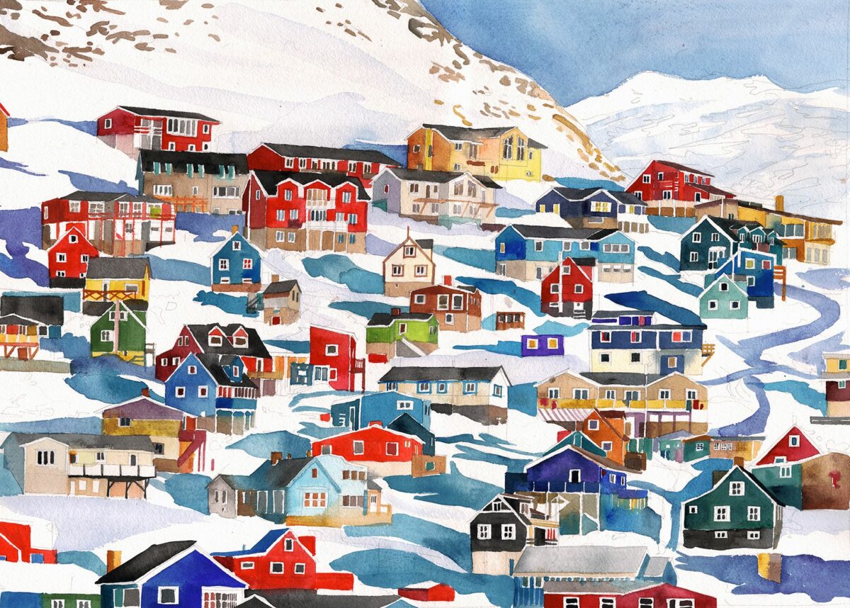 Architectural Watercolors The Extraordinary Watercolors Of Maja Wronska 3