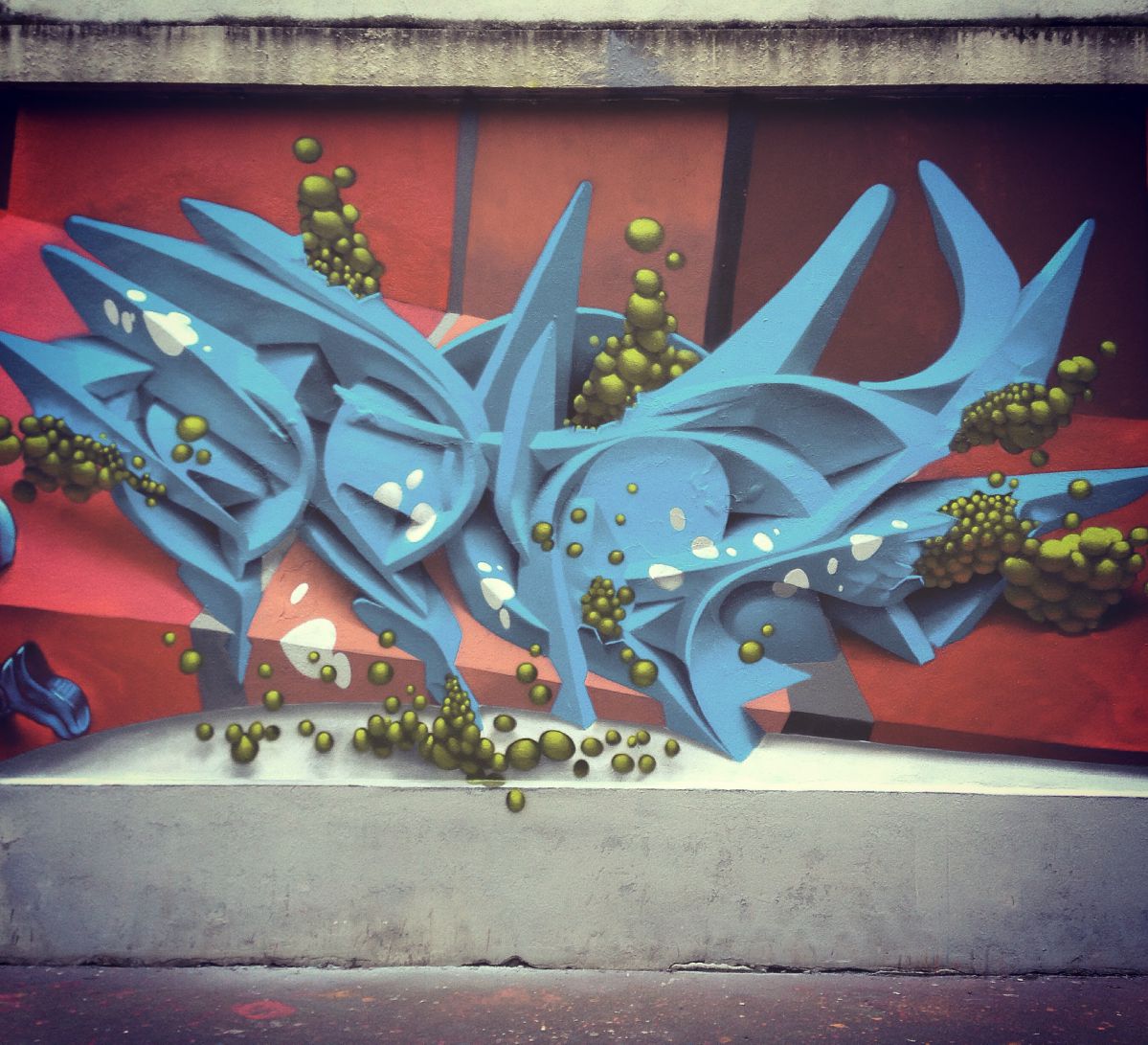 Dizzying 3d Abstract Murals By Peeta 11