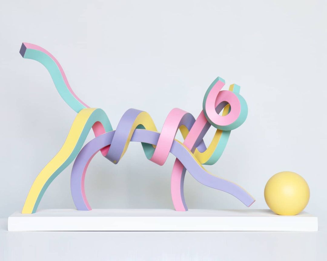 Drawing In The Air Marvelous Animal Sculptures Made From Coiled Metals Strips By Lee Sangsoo 14