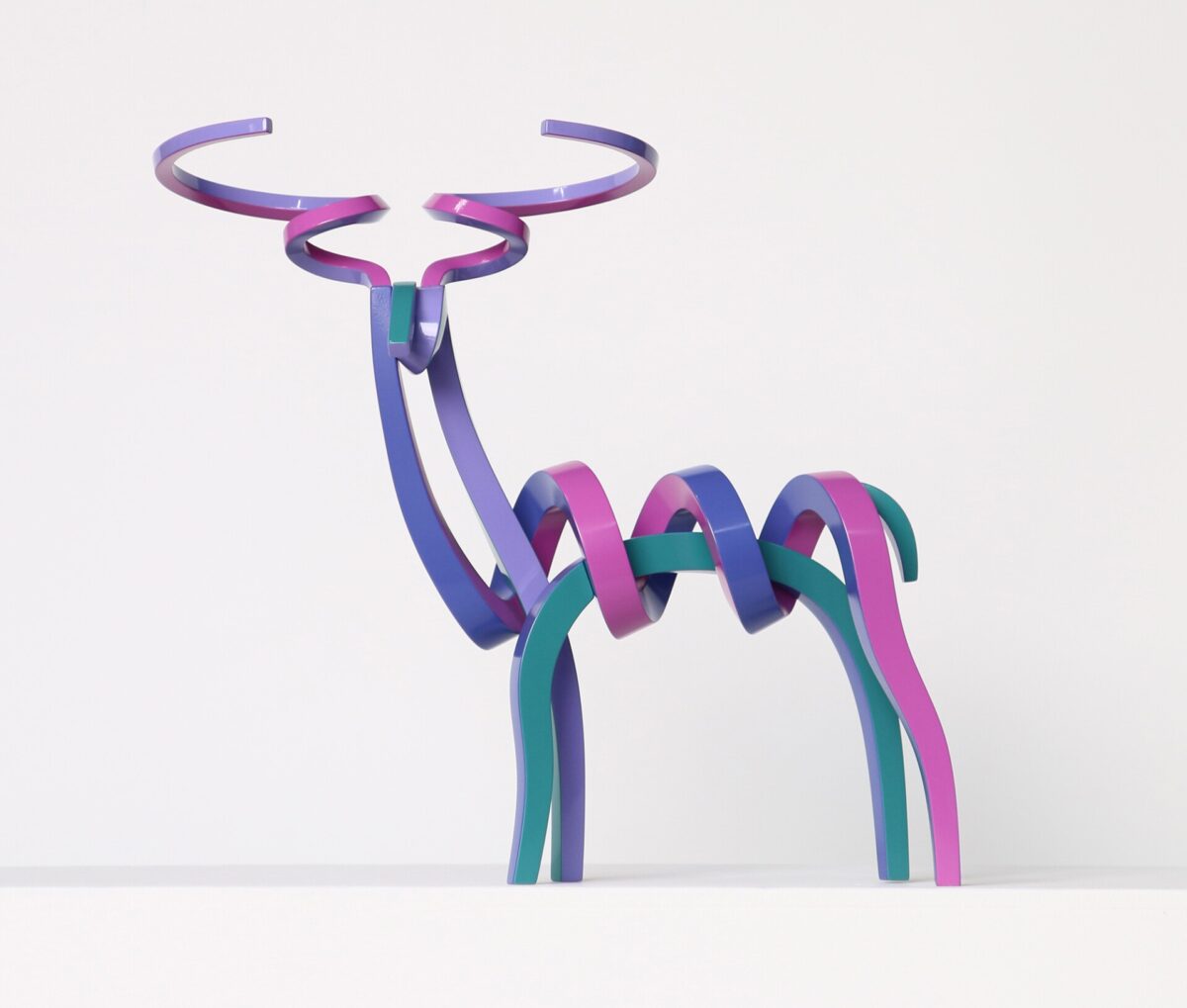 Drawing In The Air Marvelous Animal Sculptures Made From Coiled Metals Strips By Lee Sangsoo 15