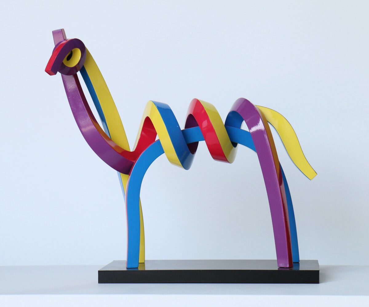 Drawing In The Air Marvelous Animal Sculptures Made From Coiled Metals Strips By Lee Sangsoo 6