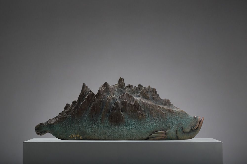Enchanting Surrealistic Animal Sculptures By Wang Ruilin 5