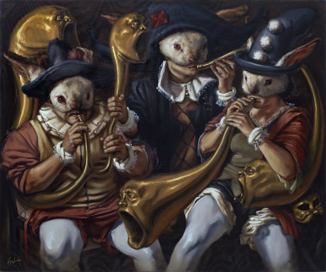 Fantastic Baroque Marvelous Surrealistic Paintings By Jose Luis Galvan 12