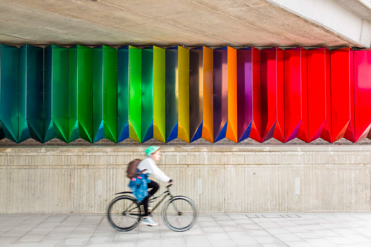 Hypnotic Multicolored Installations By Liz West 14
