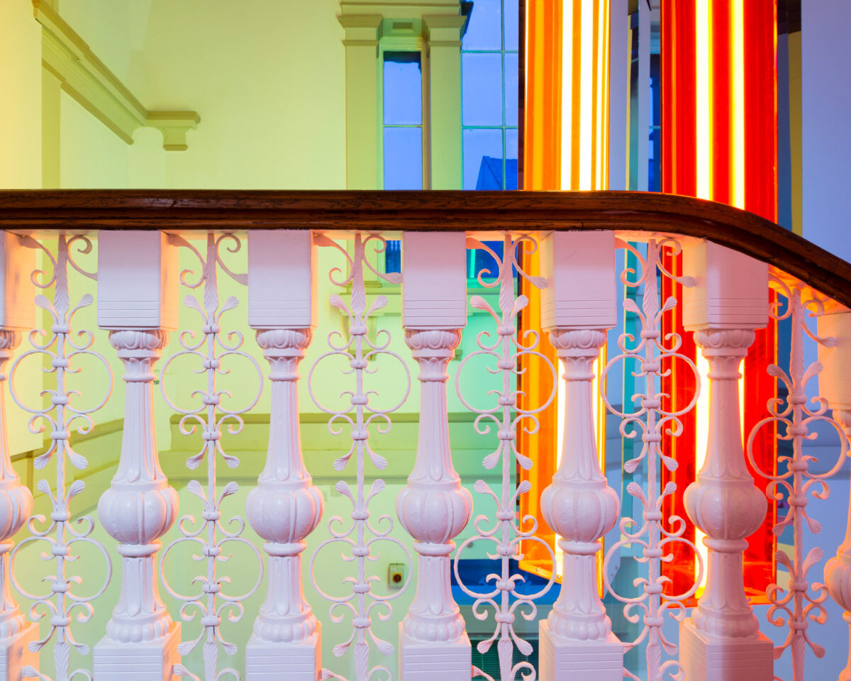 Hypnotic Multicolored Installations By Liz West 19