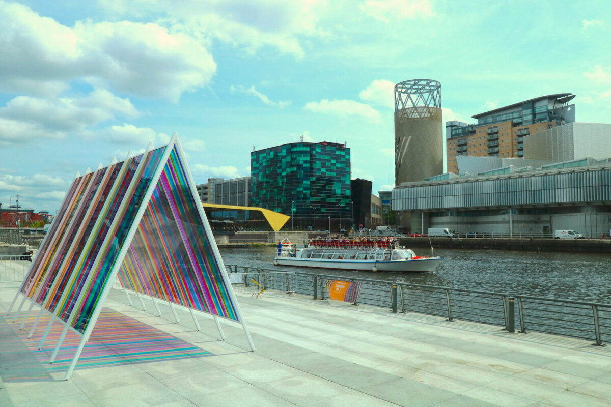 Hypnotic Multicolored Installations By Liz West 9