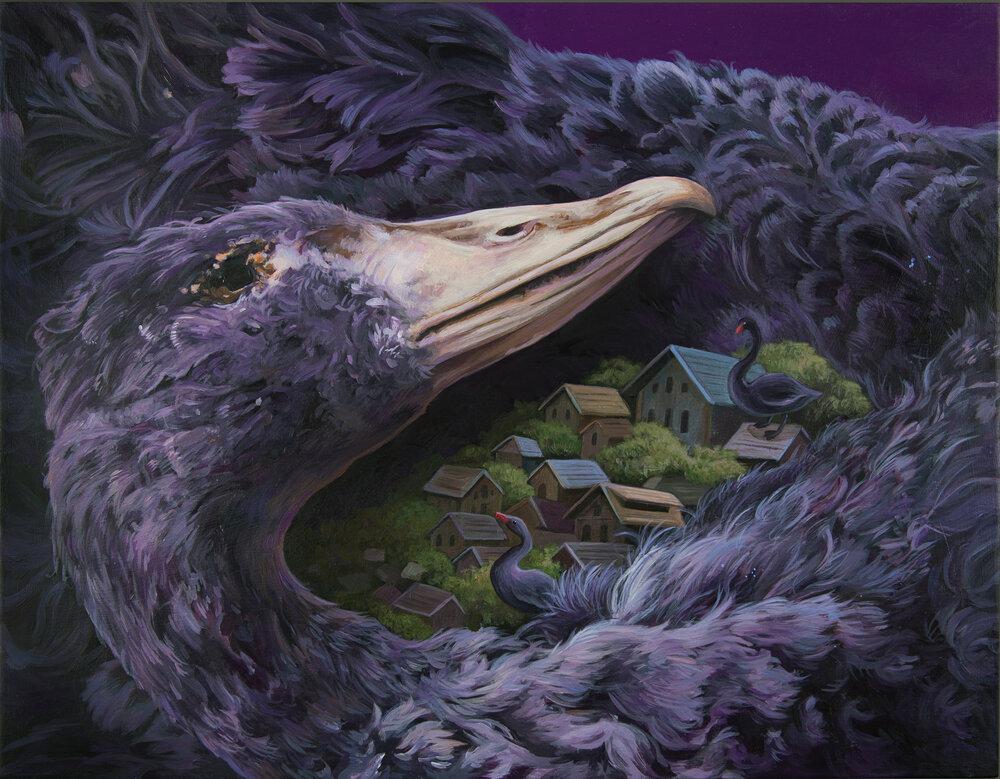 Light My Way Home Sublime Surrealist Paintings By Gigi Chen 12