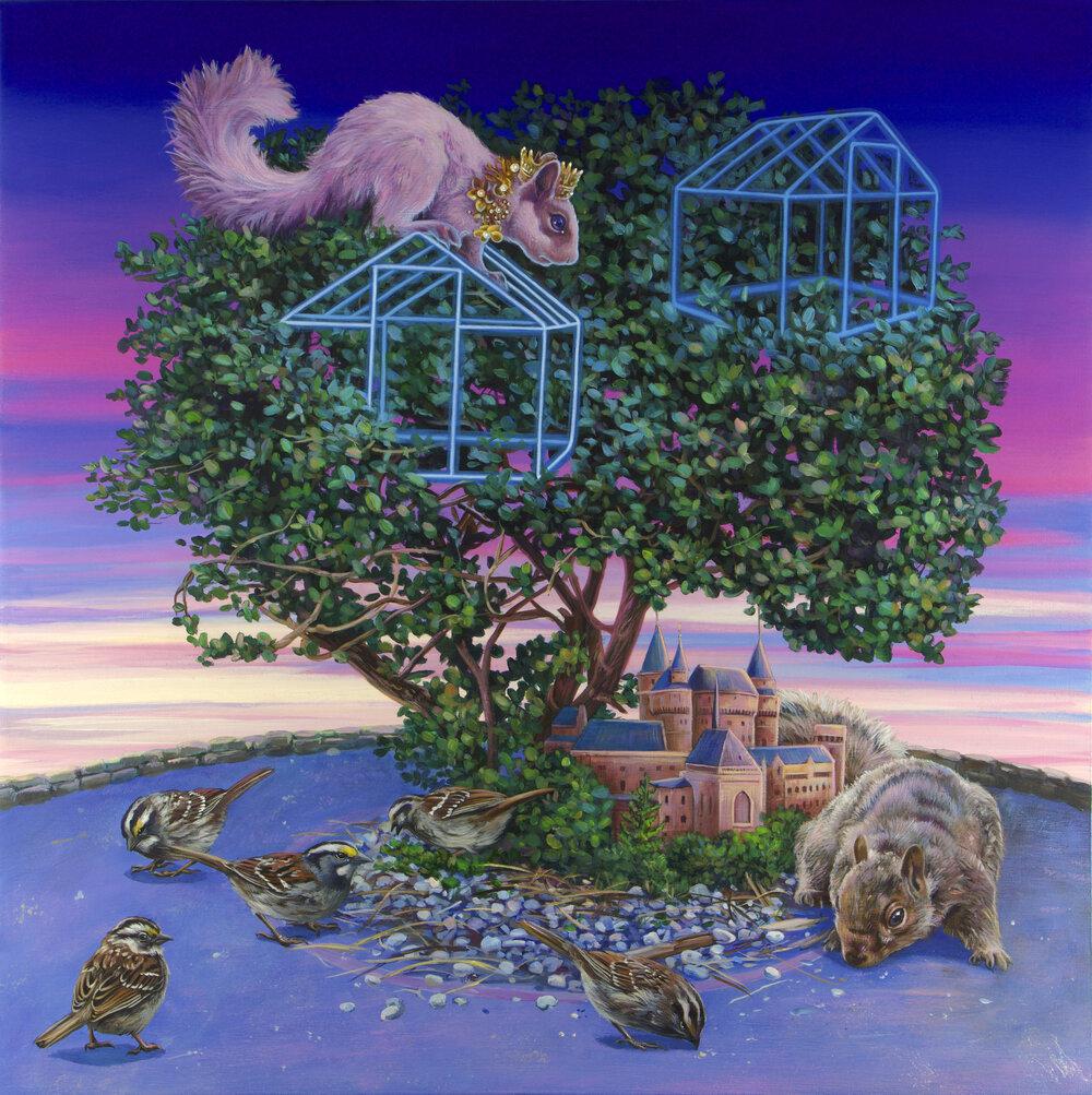 Light My Way Home Sublime Surrealist Paintings By Gigi Chen 8