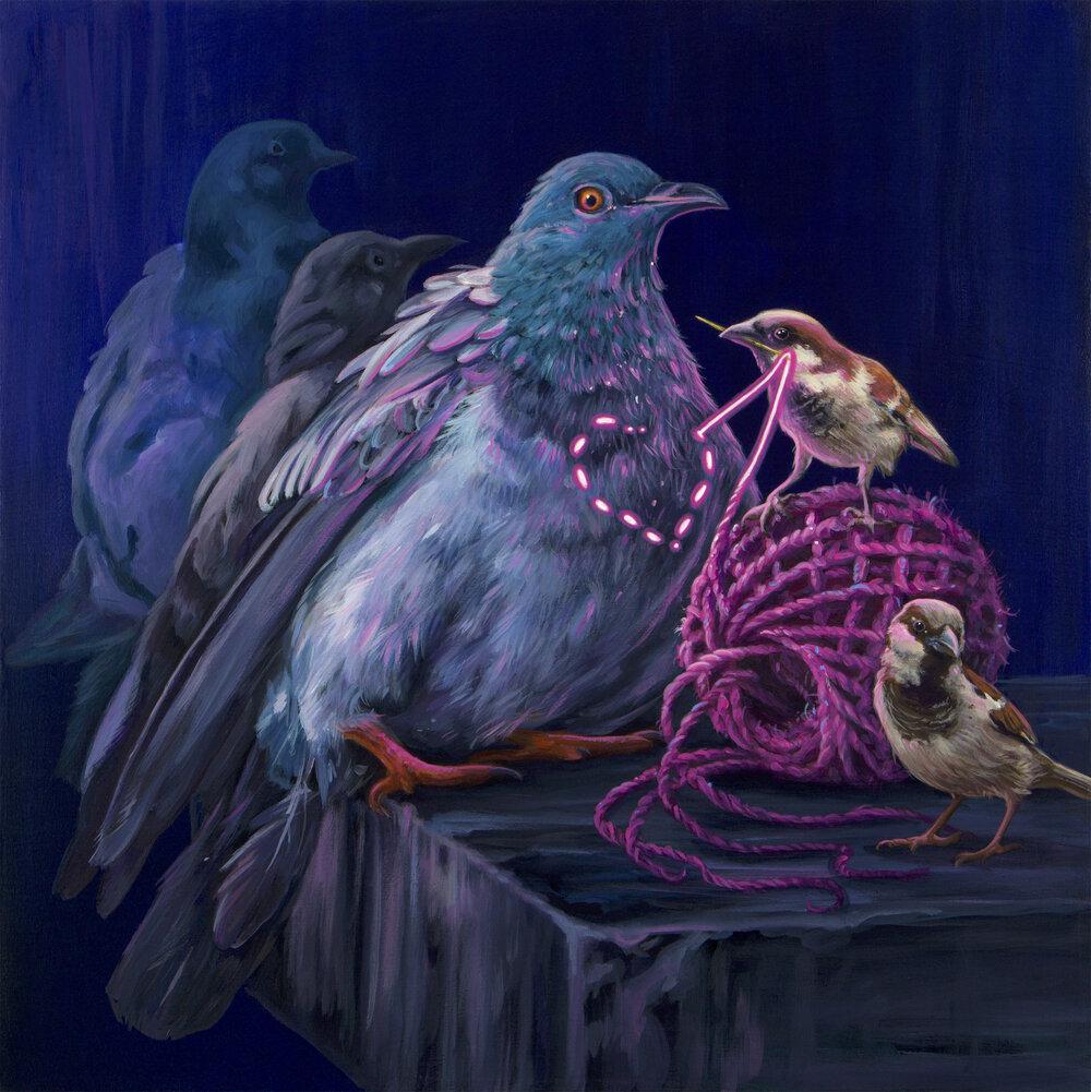 Light My Way Home Sublime Surrealist Paintings By Gigi Chen 9