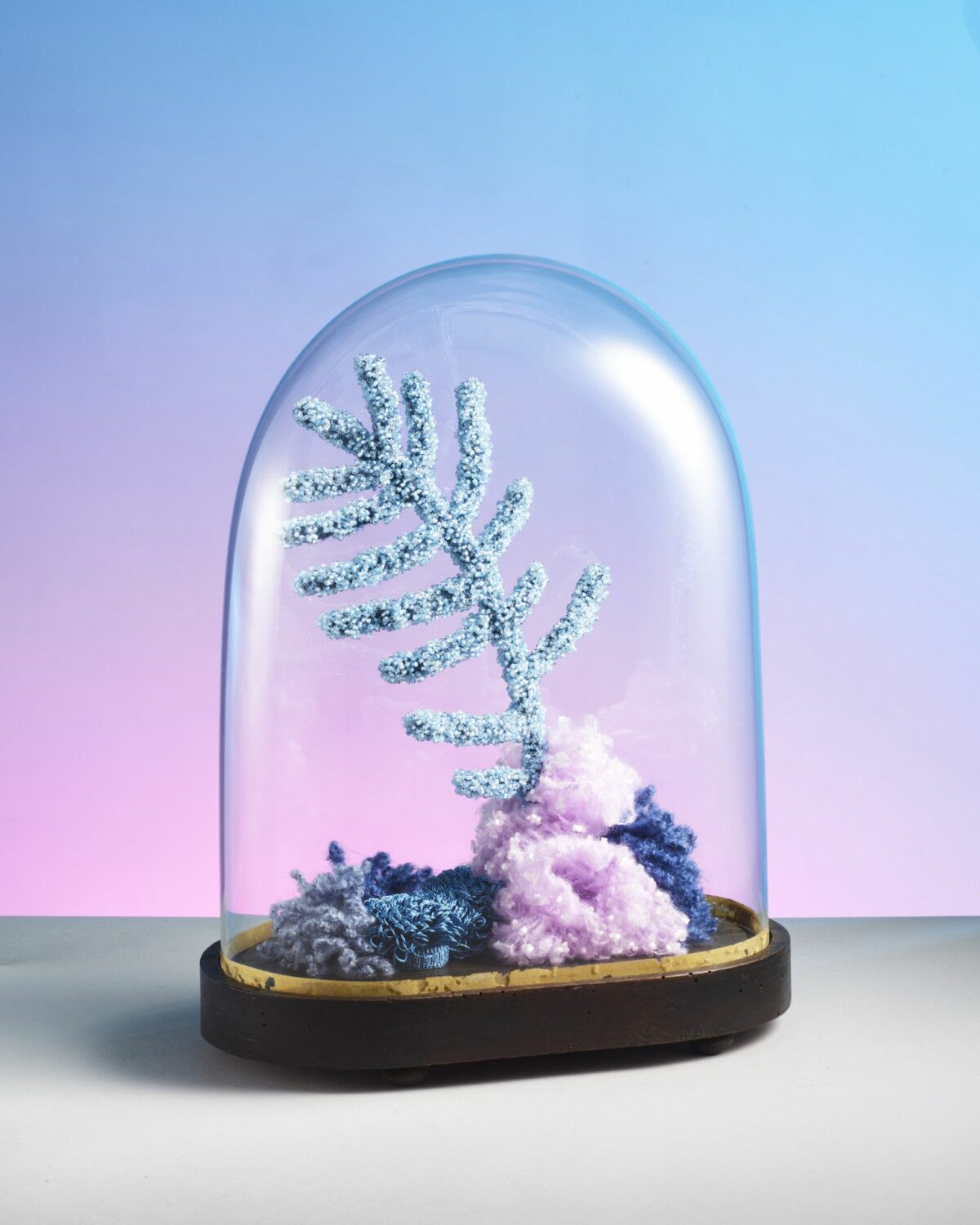 Lungs Of The Ocean Captivating Embroidered Coral Sculptures By Aude Bourgine 1