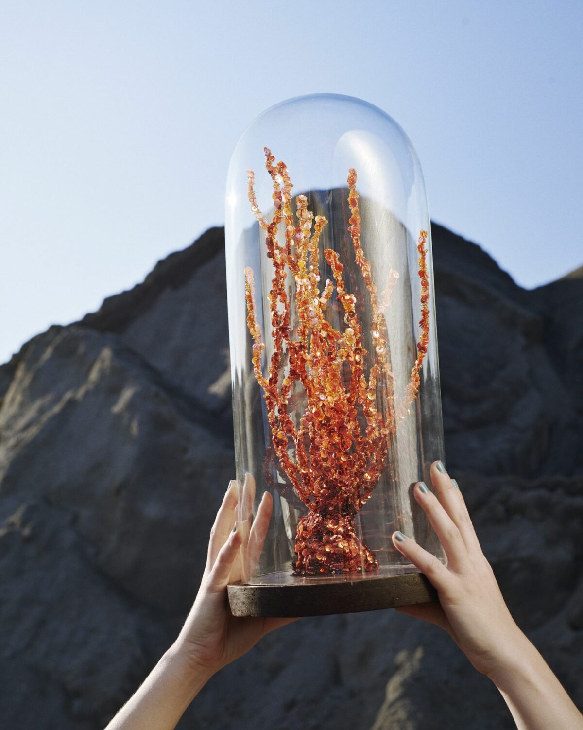 Lungs Of The Ocean Captivating Embroidered Coral Sculptures By Aude Bourgine 11