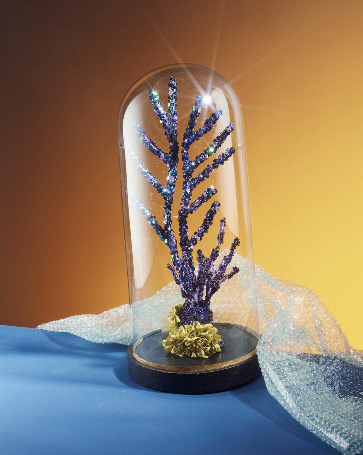 Lungs Of The Ocean Captivating Embroidered Coral Sculptures By Aude Bourgine 6