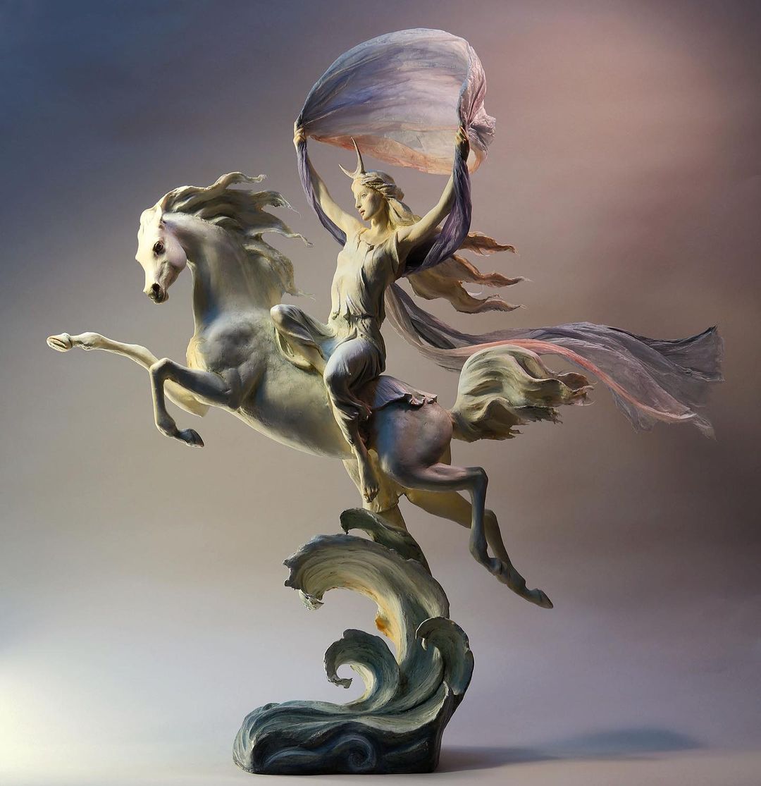 Magical Surreal And Allegorical Sculptures Of Fantastical Beings By Forest Rogers 11