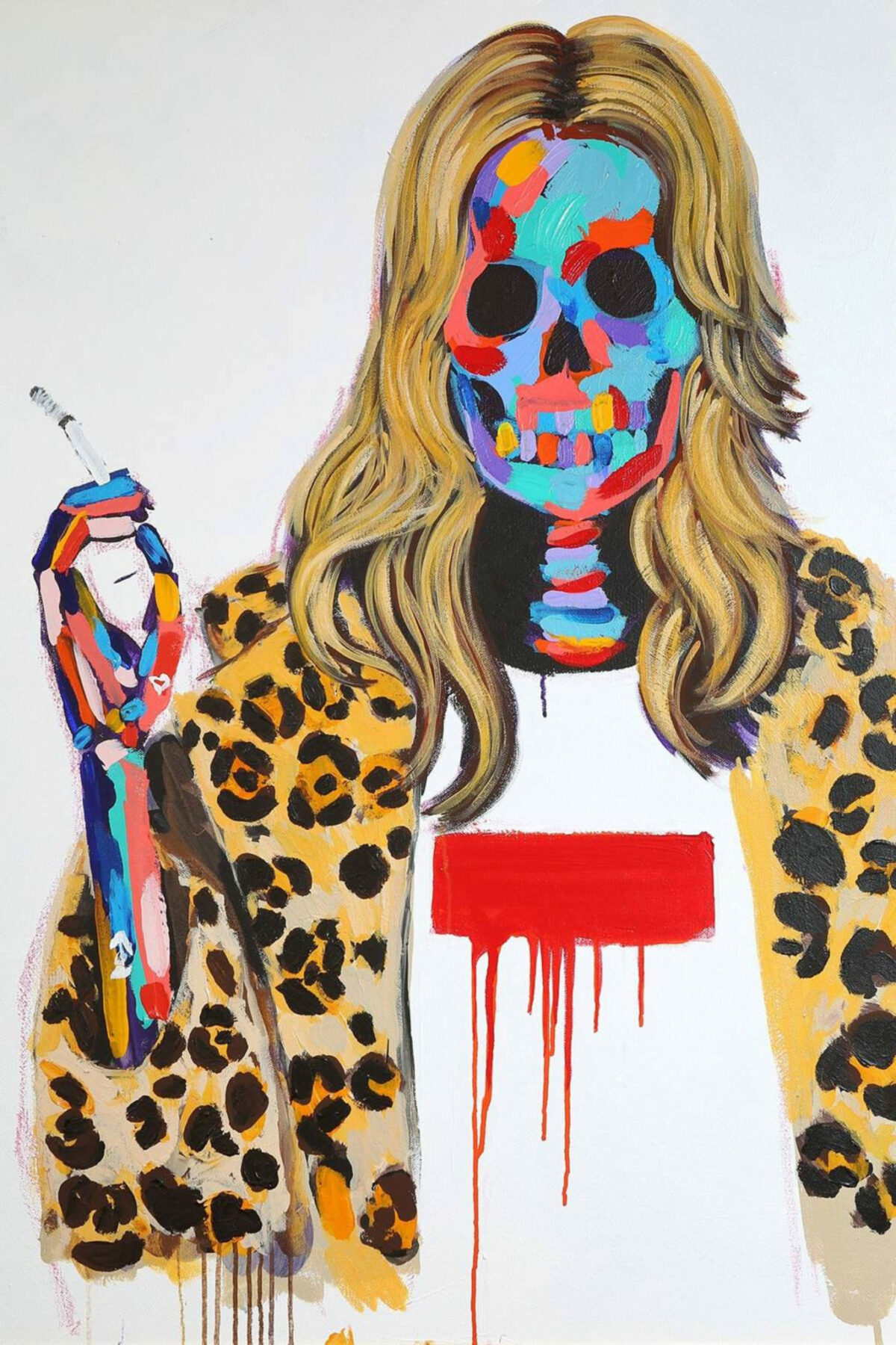 Pop Skeletons Unusual Depictions Of Celebrities By Bradley Theodore 10