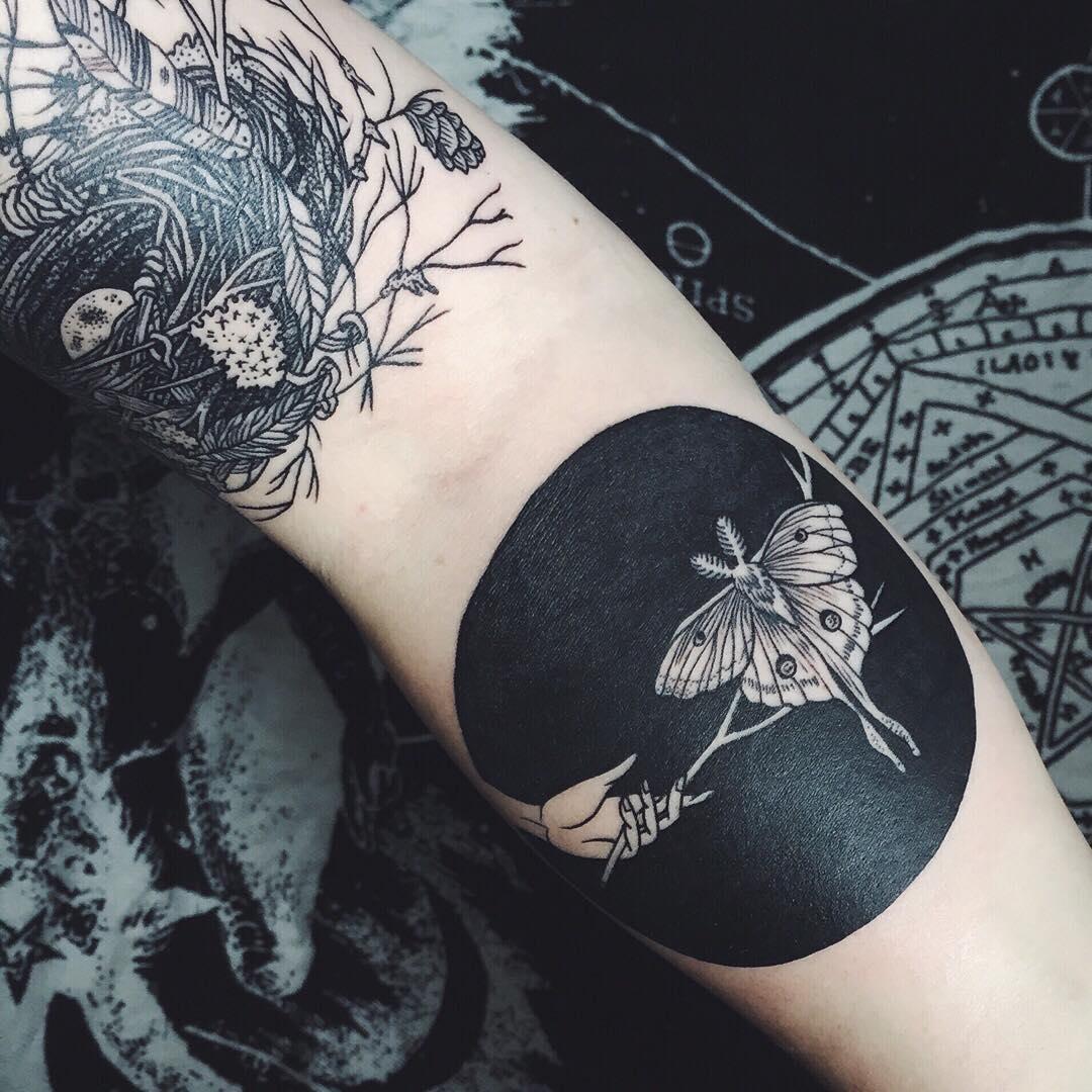Pretty Tattoos Of Fauna And Flora By Pony Reinhardt 7