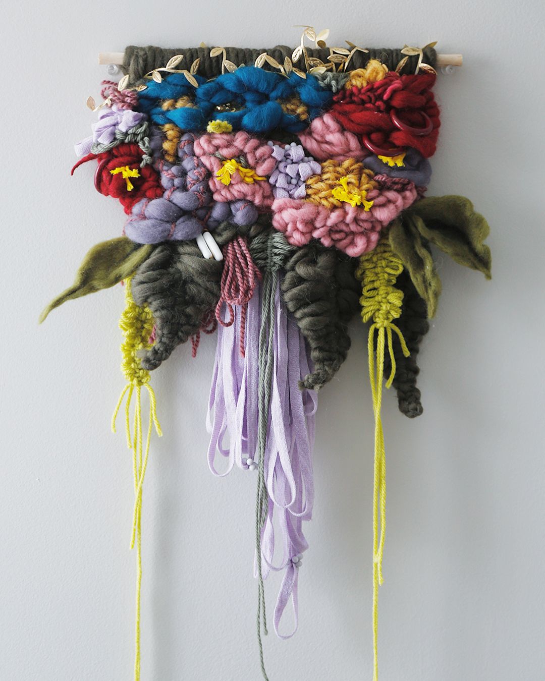 Splendid Floral Macrames By Alyssa Ki 17