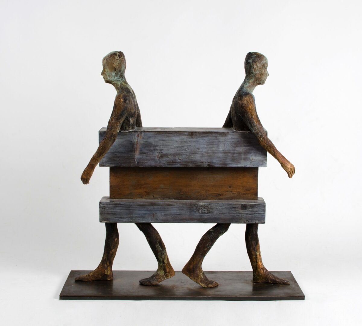 Thoughtful Surrealist Bronze Sculptures By Jesus Curia 15