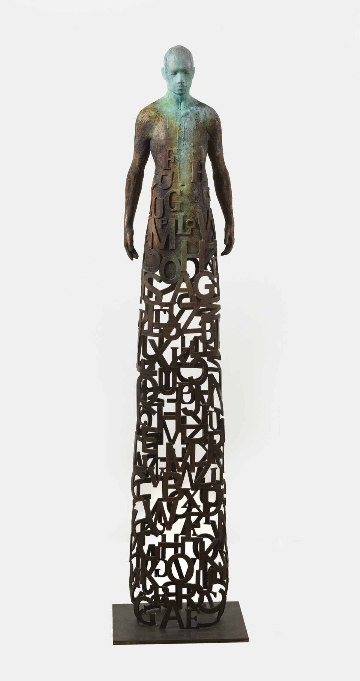 Thoughtful Surrealist Bronze Sculptures By Jesus Curia 6