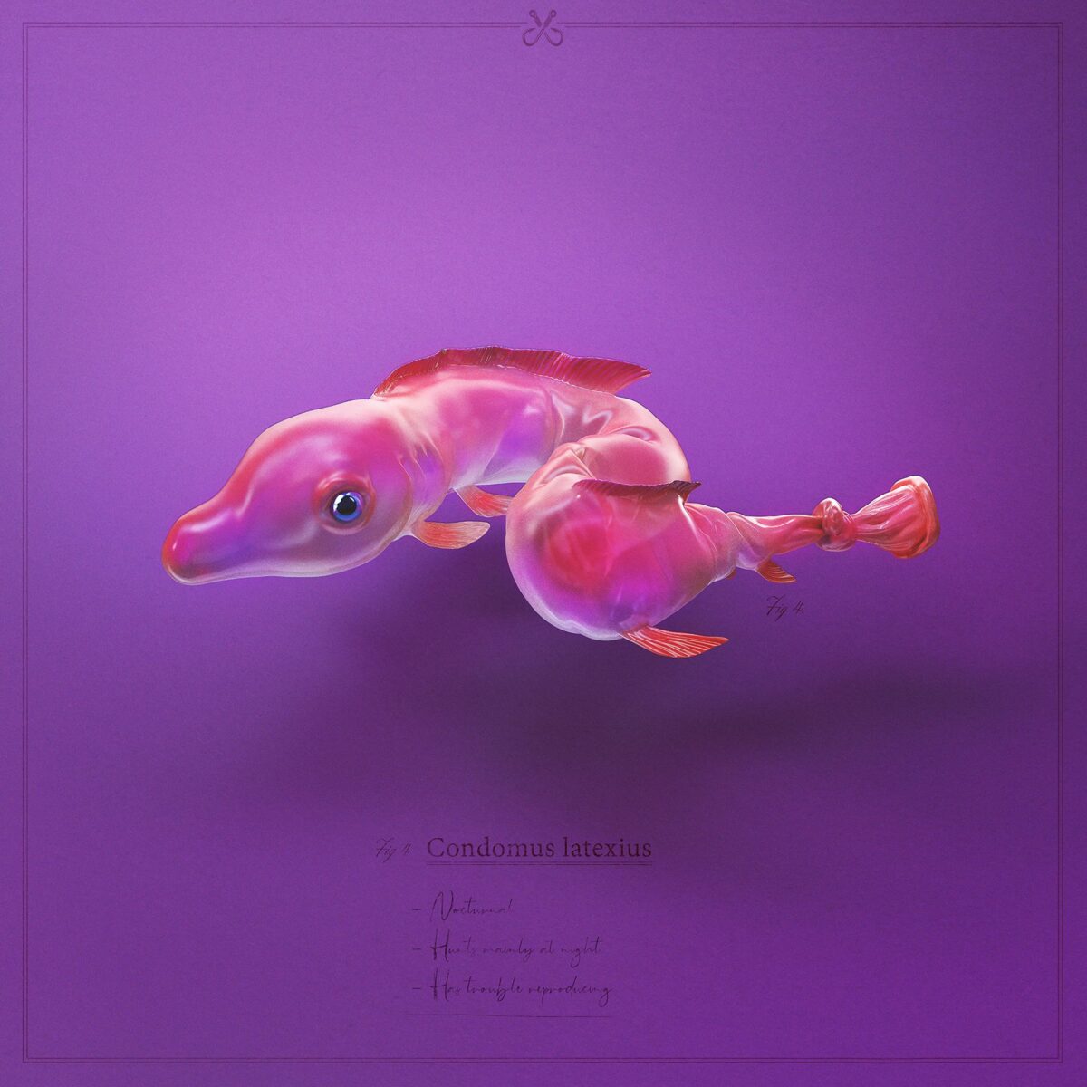 Trash Fish Clever 3d Illustration Series By Joren Van Suijlekom 2