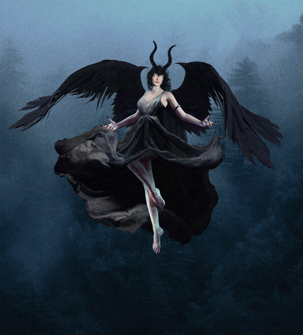 Whimsical Dark Digital Collages By Slutfocate 6