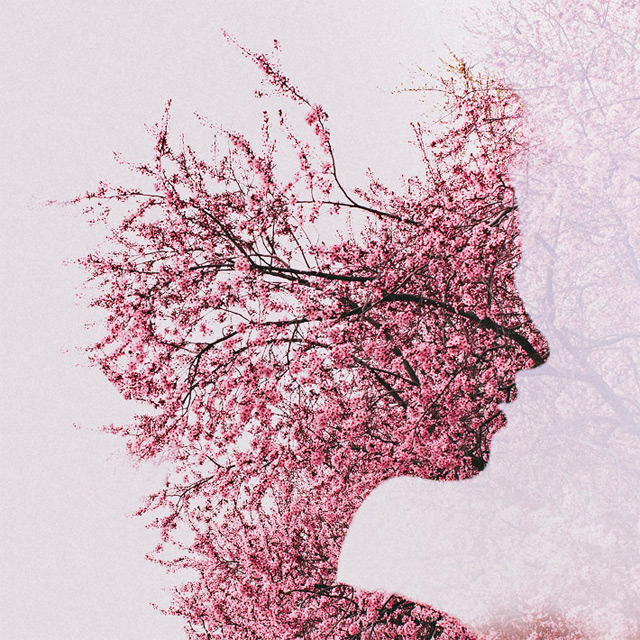 Wonderful Double Exposure Portraits By Sara K Byrne 3