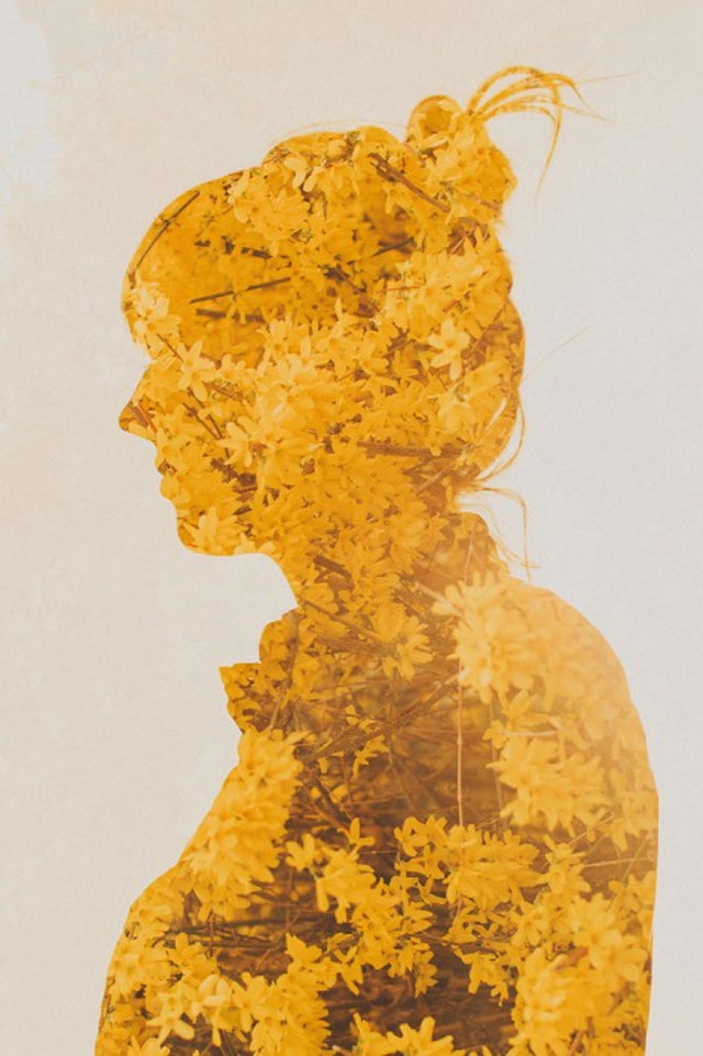 Wonderful Double Exposure Portraits By Sara K Byrne 9
