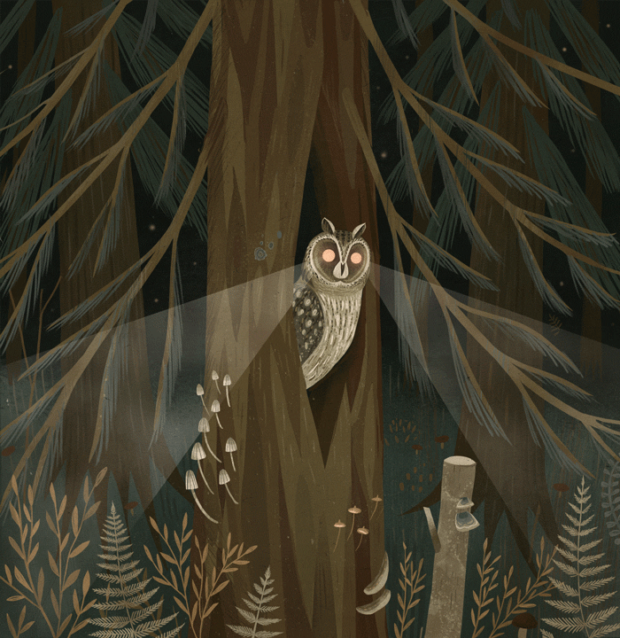 Wonderful Magical Illustrated Gifs By Alexandra Dvornikova 10