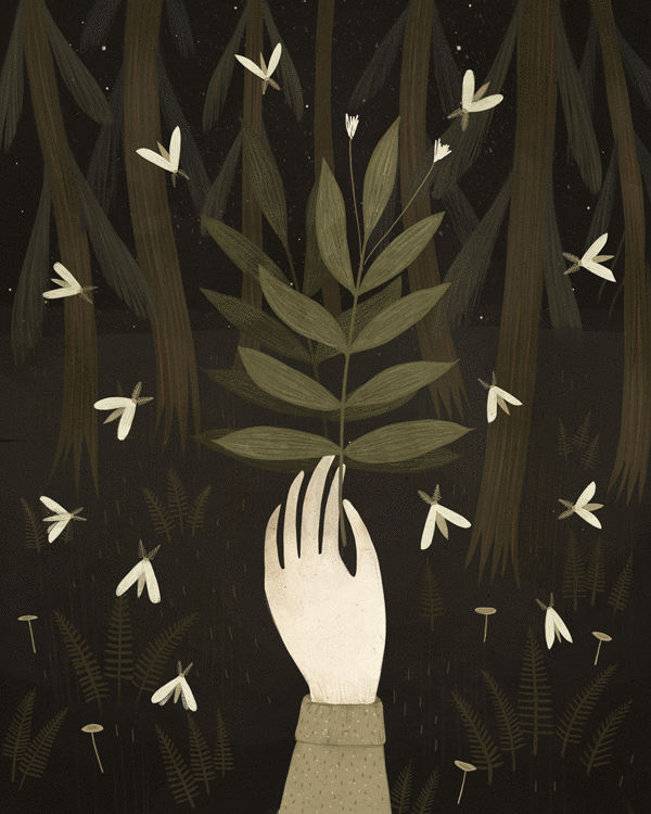 Wonderful Magical Illustrated Gifs By Alexandra Dvornikova 7