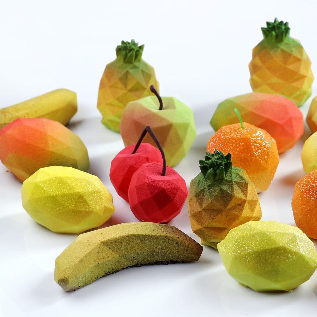 Delightful Cakes Beautifully Decorated With Geometric And Organic Shapes By Dinara Kasko 16