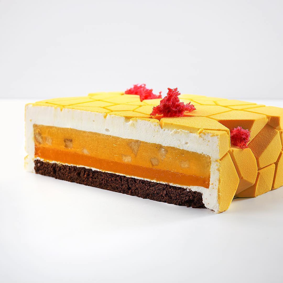 Delightful Cakes Beautifully Decorated With Geometric And Organic Shapes By Dinara Kasko 25