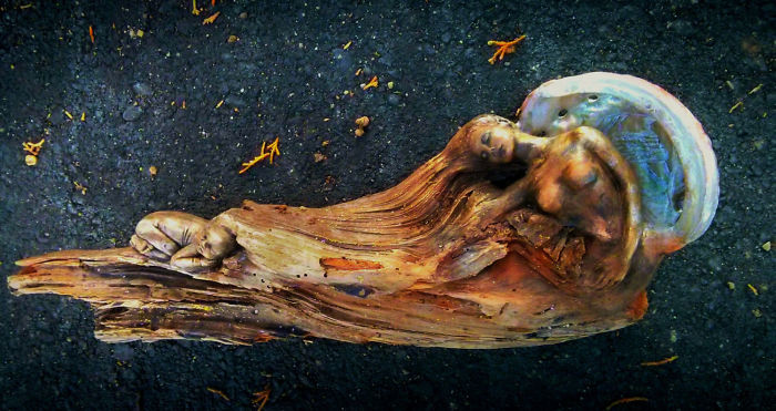 Elements Of Nature Transformed Into Stunning Mystical Sculptures By Debra Bernier 19