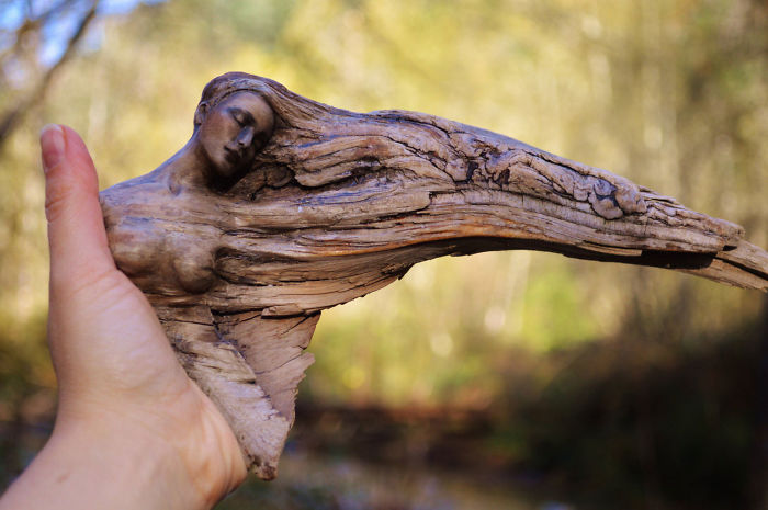 Elements Of Nature Transformed Into Stunning Mystical Sculptures By Debra Bernier 28