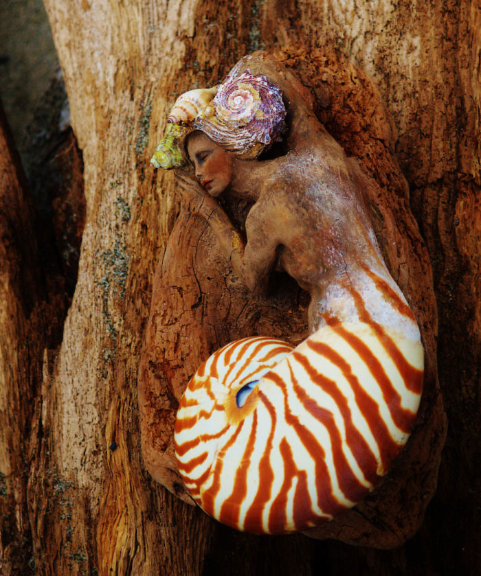 Elements Of Nature Transformed Into Stunning Mystical Sculptures By Debra Bernier 30