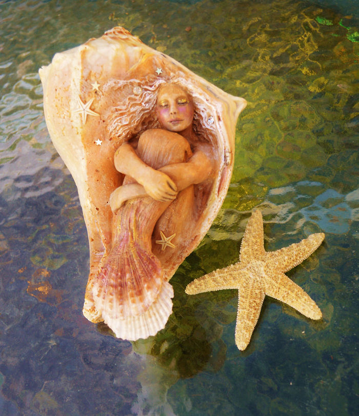 Elements Of Nature Transformed Into Stunning Mystical Sculptures By Debra Bernier 38