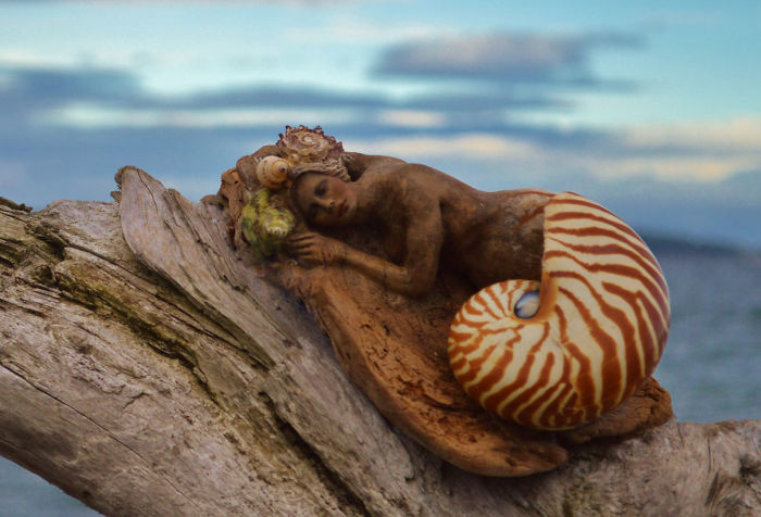 Elements Of Nature Transformed Into Stunning Mystical Sculptures By Debra Bernier 40