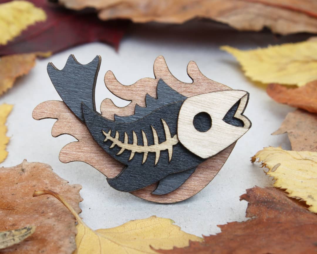 Gorgeous Multi Layered Laser Cut Wood Illustrations By Martin Tomsky 3