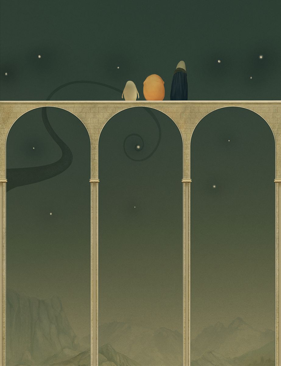 Lovely Book Illustrations By Antanas Gudonis 4