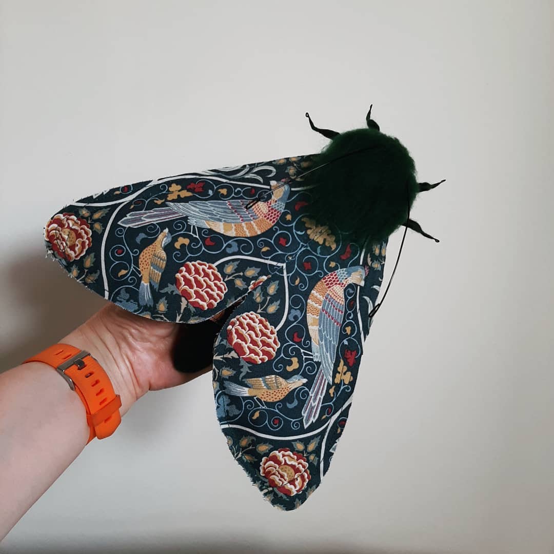 Lovely Realistic Needle Felted Moths By Stella Collins 5