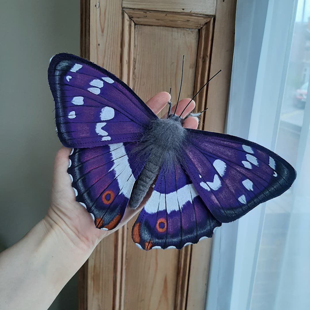Lovely Realistic Needle Felted Moths By Stella Collins 8