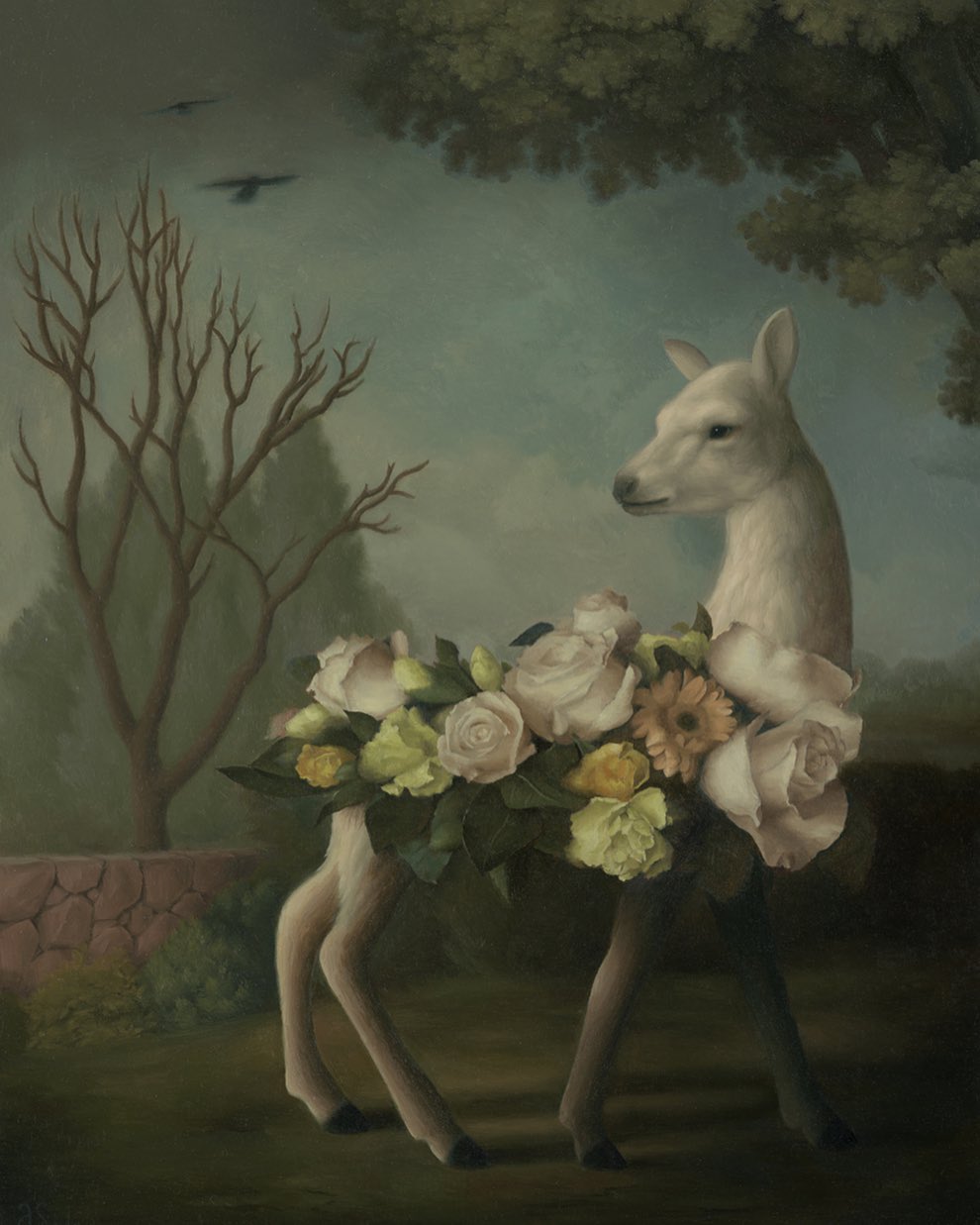 Marvelous Surrealist Portrait Paintings By Aniela Sobieski 1