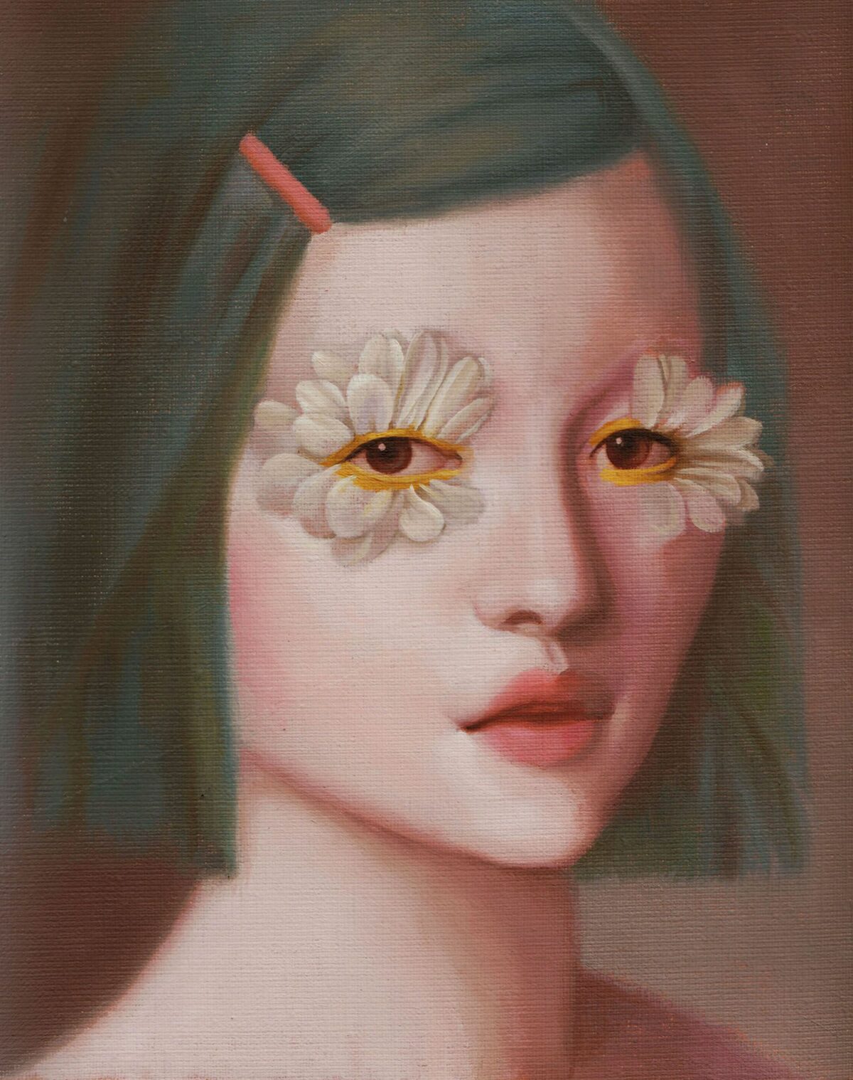 Marvelous Surrealist Portrait Paintings By Aniela Sobieski 10