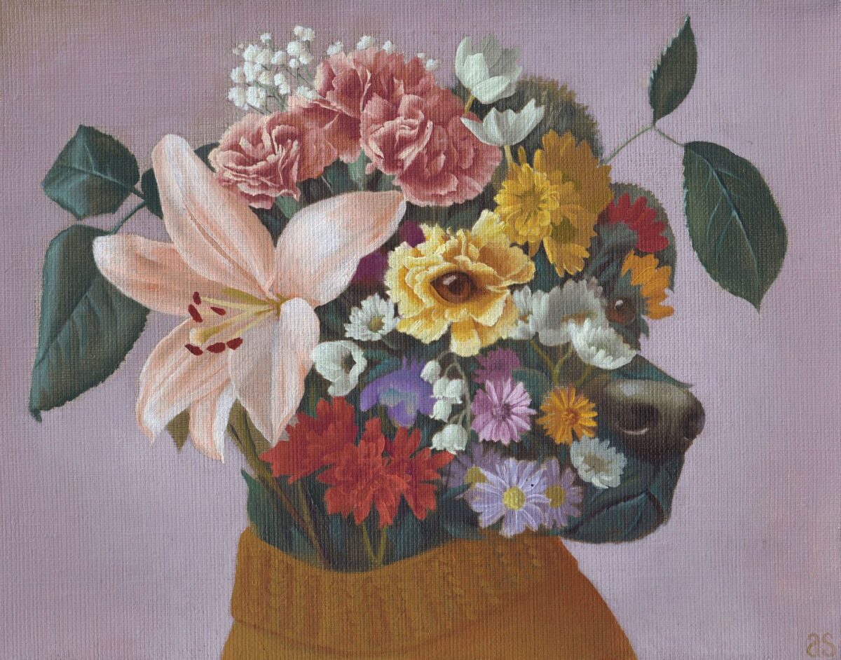 Marvelous Surrealist Portrait Paintings By Aniela Sobieski 7