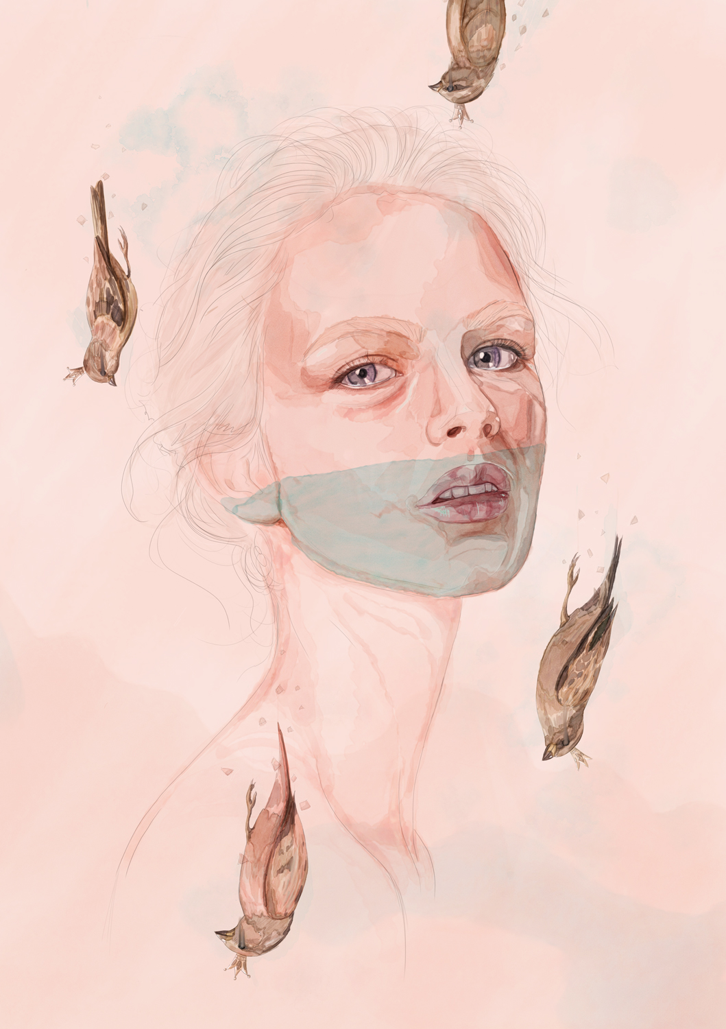 Melancholic And Introspective Female Portraits By Krisztian Tejfel 18