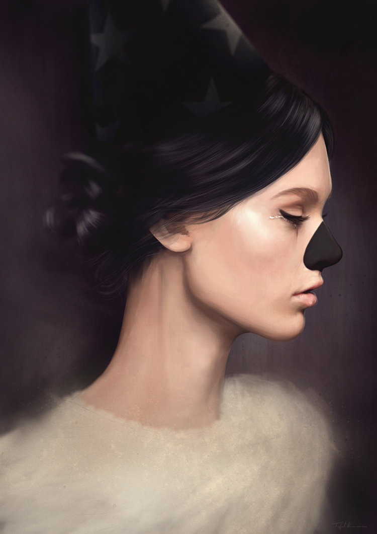 Melancholic And Introspective Female Portraits By Krisztian Tejfel 19