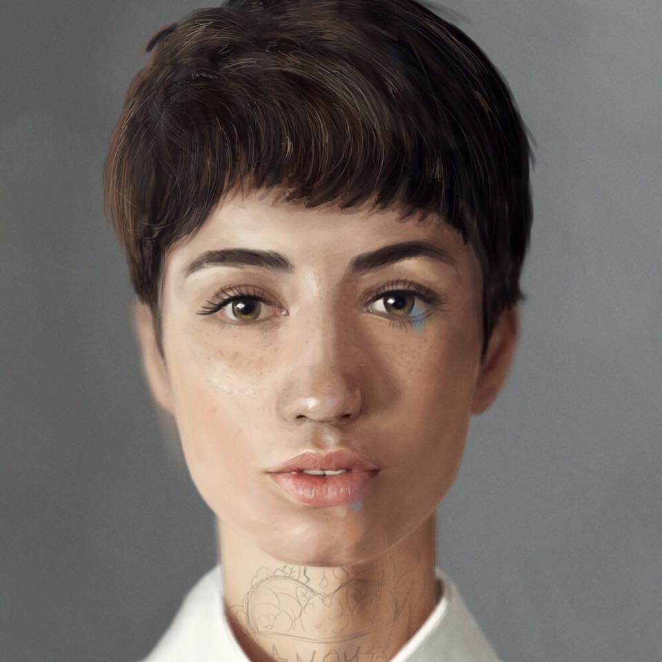 Melancholic And Introspective Female Portraits By Krisztian Tejfel 2