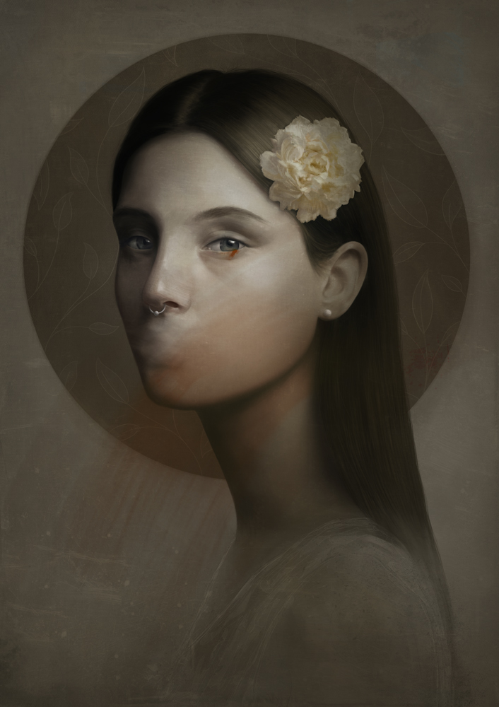 Melancholic And Introspective Female Portraits By Krisztian Tejfel 20