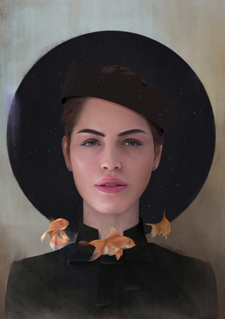 Melancholic And Introspective Female Portraits By Krisztian Tejfel 21