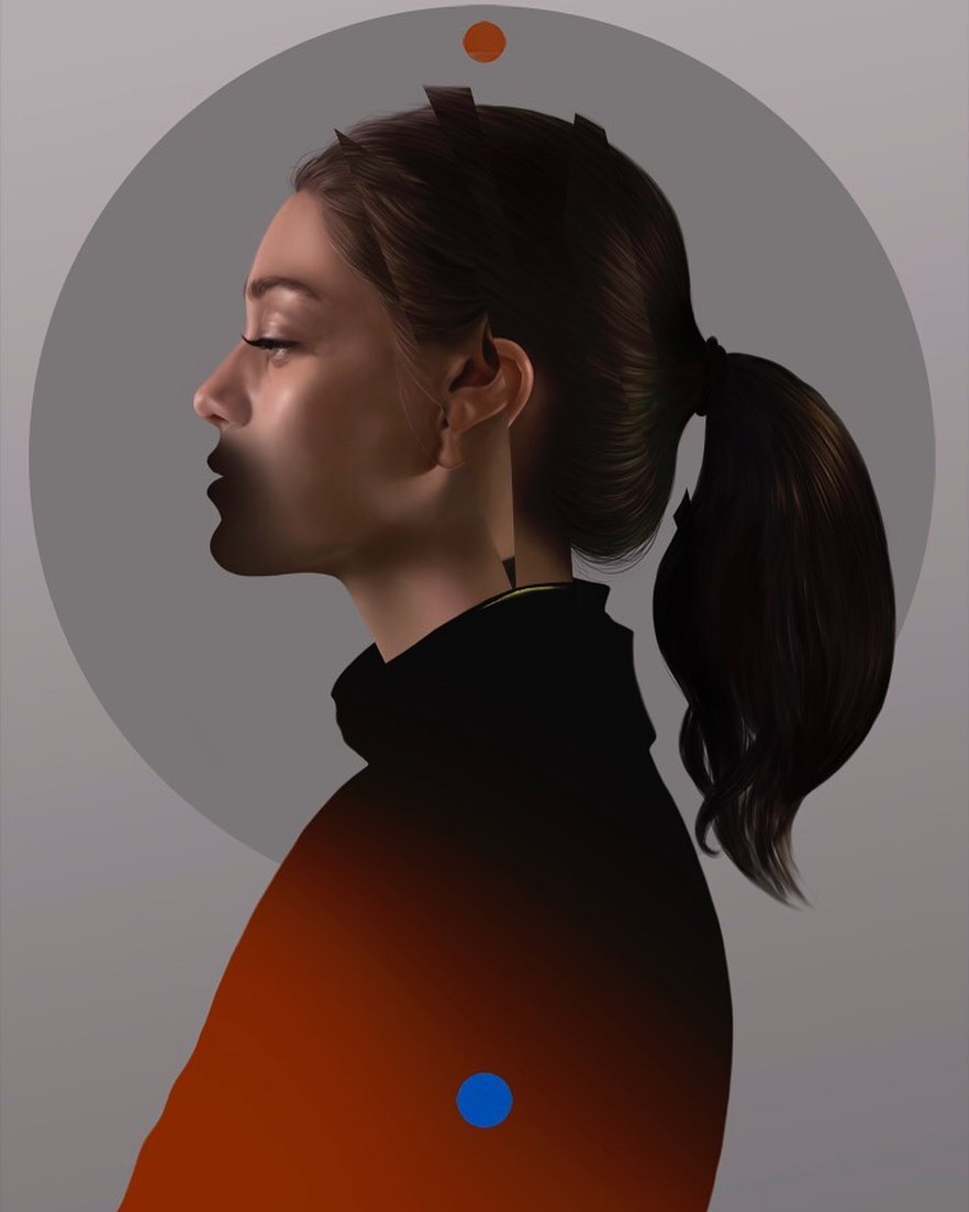 Melancholic And Introspective Female Portraits By Krisztian Tejfel 23