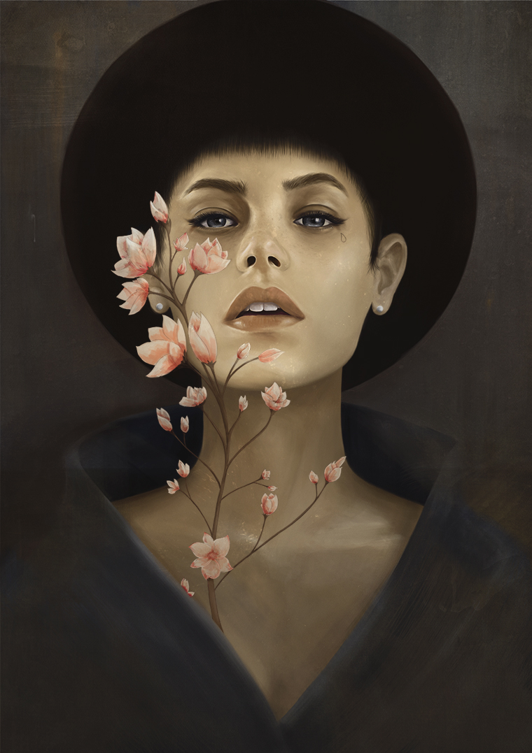 Melancholic And Introspective Female Portraits By Krisztian Tejfel 25